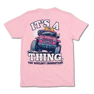 Jeep Pink Short Sleeve Tee